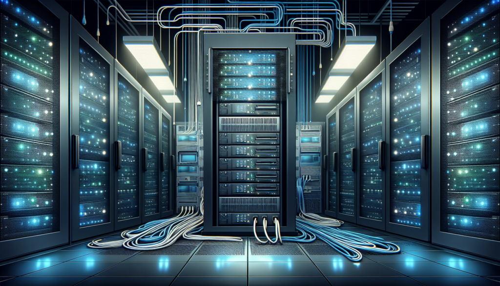 Sala de servidores en un data center optimizado